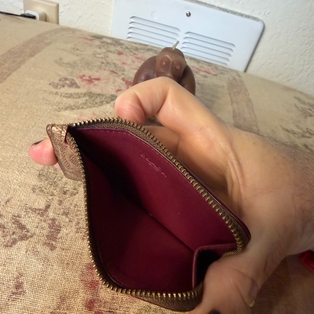 Coach Zip Card Case - Picture 3 of 3